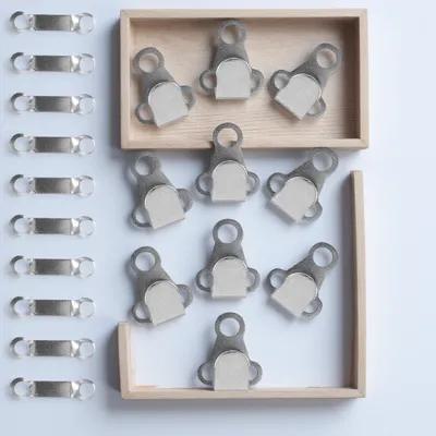 Hook Eye Fastener - 10Sets Industrial Strength Metal Pant Hooks