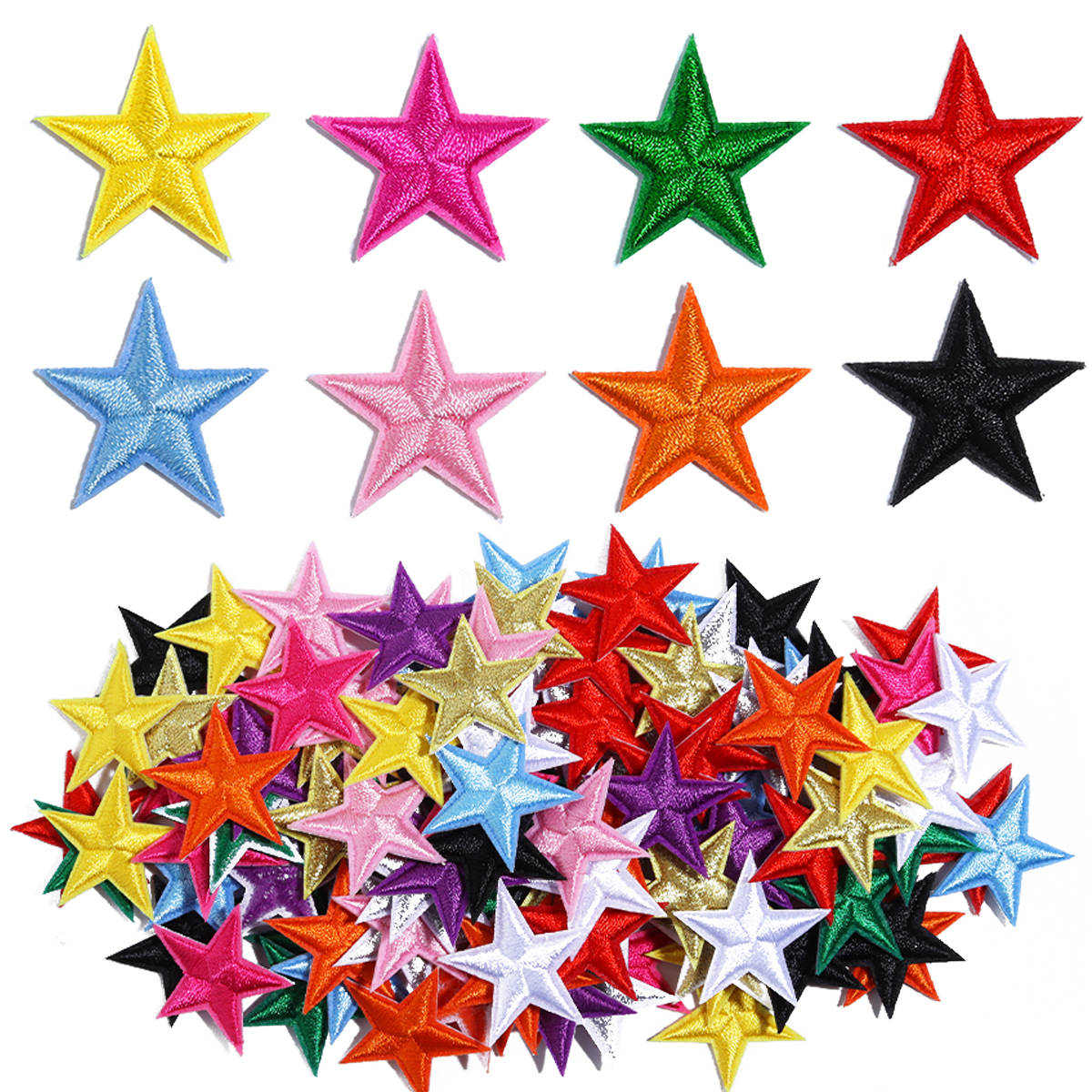 10pcs Small Mini Star Embroide - Iron On Patch review and price