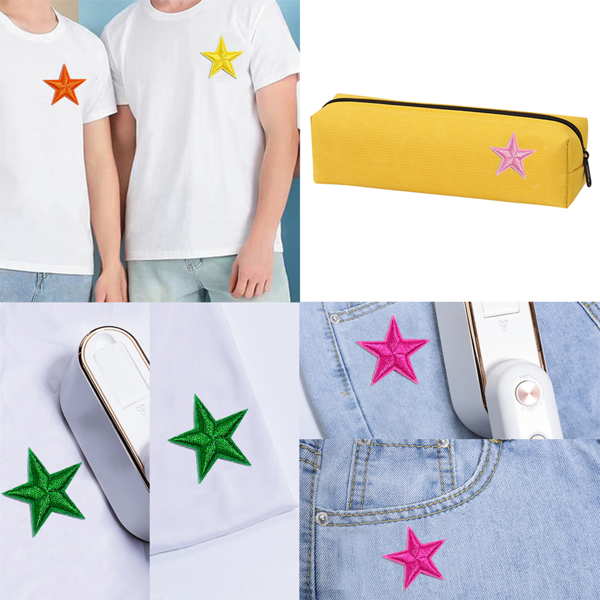 10pcs Small Mini Star Embroide - Iron On Patch review and price