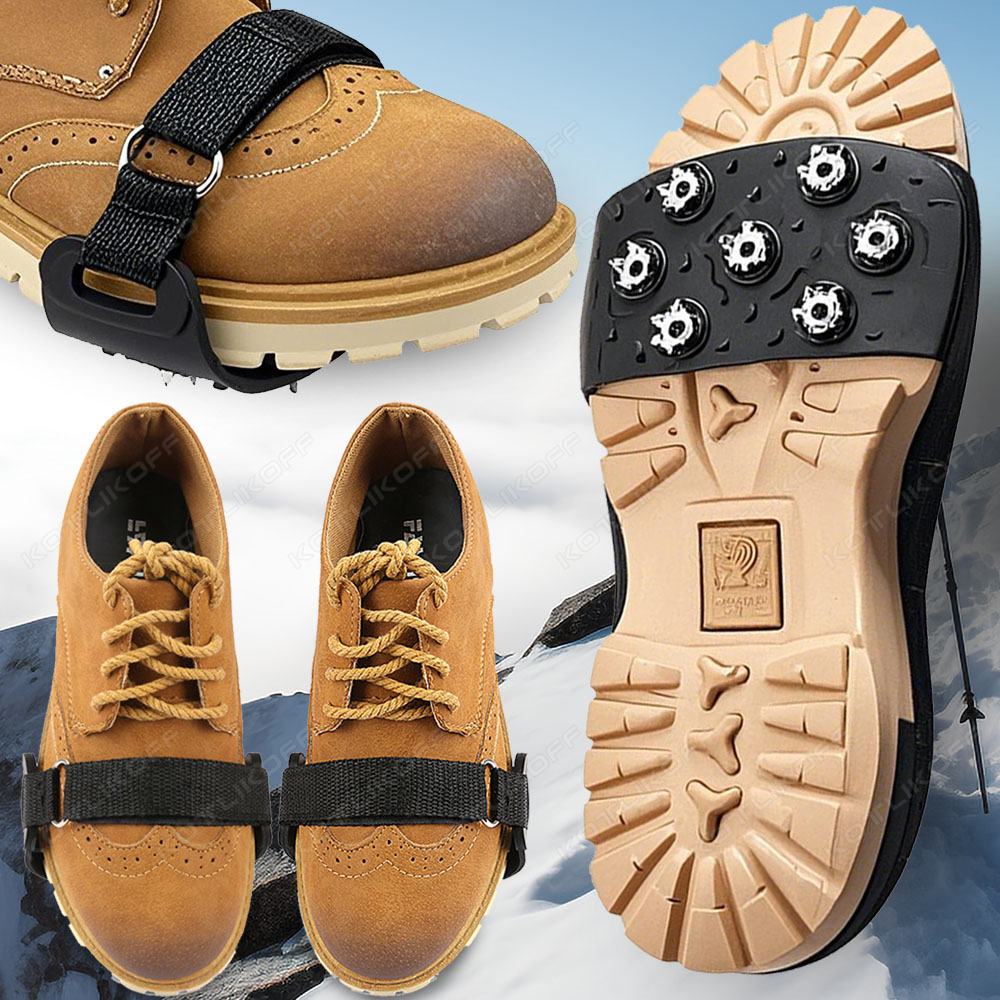 7-Stud Traction Ice Grippers A - Gripper Foot Walking review and price