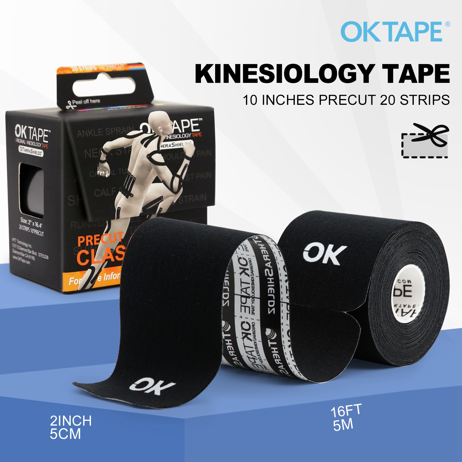 OK TAPE Kinesiology Tape 4 Rol - Sewing Latex review and price