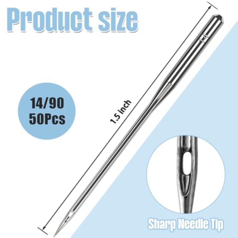 50 Pcs Universal Size 90/14 Se - Leather Needle Heavy review and price
