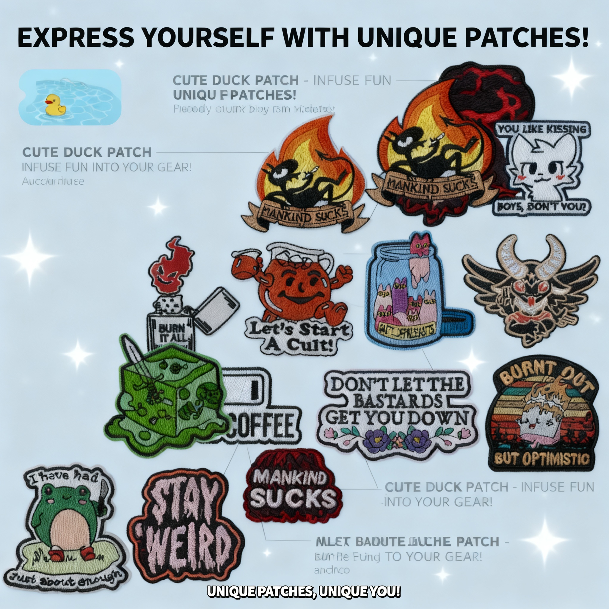 Funny Badge Quotes Cartoon Ani - Iron On Patch review and price
