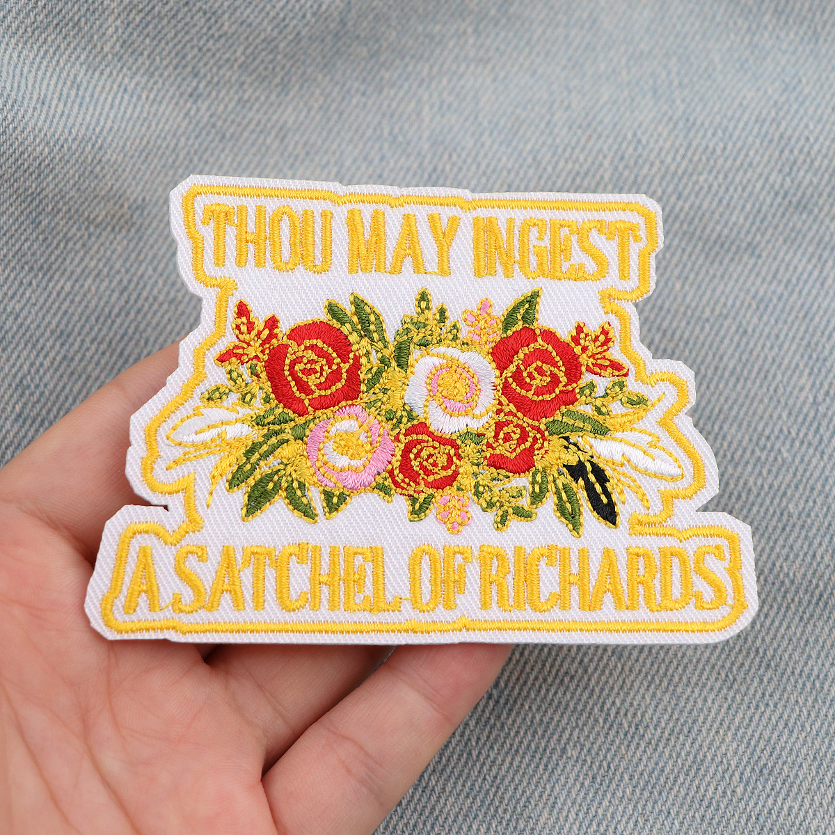 Funny Badge Quotes Cartoon Ani - Iron On Patch review and price