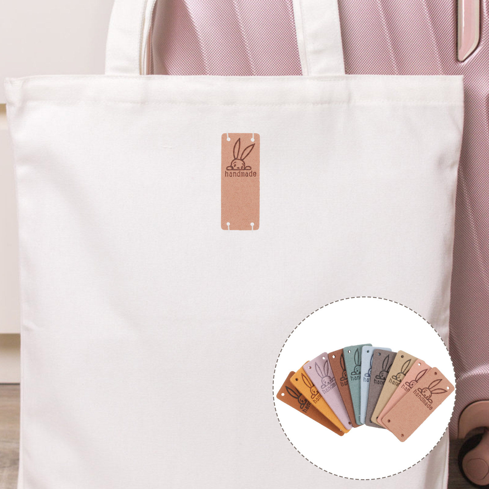 50Pcs Premium Suede Sewing Lab - Sewing Labels review and price