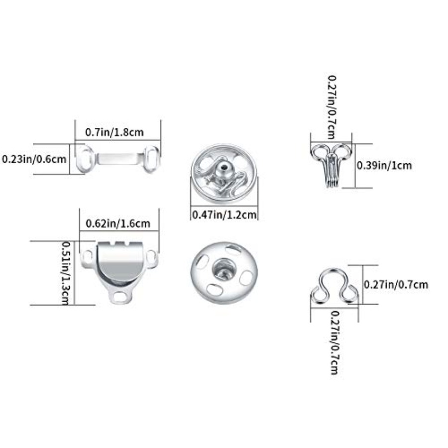 Pcs Sewing Hooks and Eyes Clos - Hook Eye Fastener review and price
