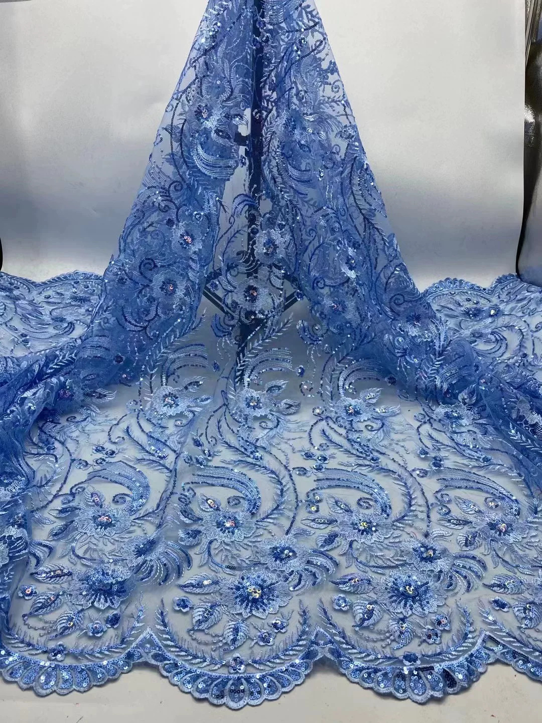 5yard soft lace Fabric Multi c - Sewing Embroidery Fabric review and price