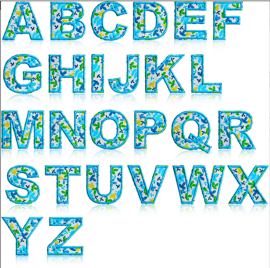 10 Pcs Blue Color Number Alpha - Sewing Id review and price