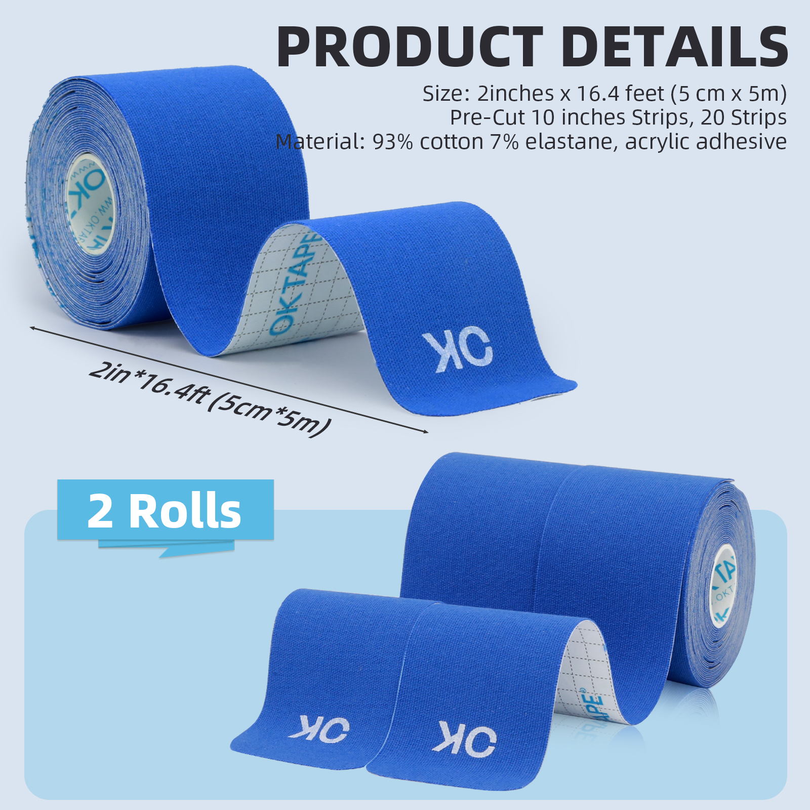 2 Rolls OK TAPE Updated Kinesi - Sewing Latex review and price