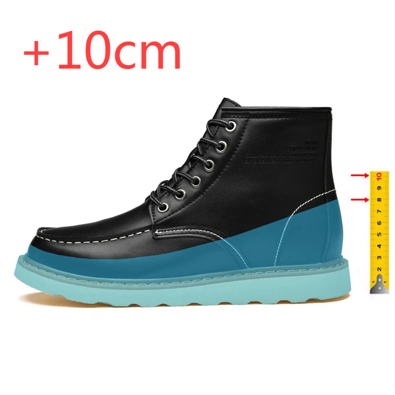 2025 Men Boots Elevator Shoes  - Sewing Latex review and price