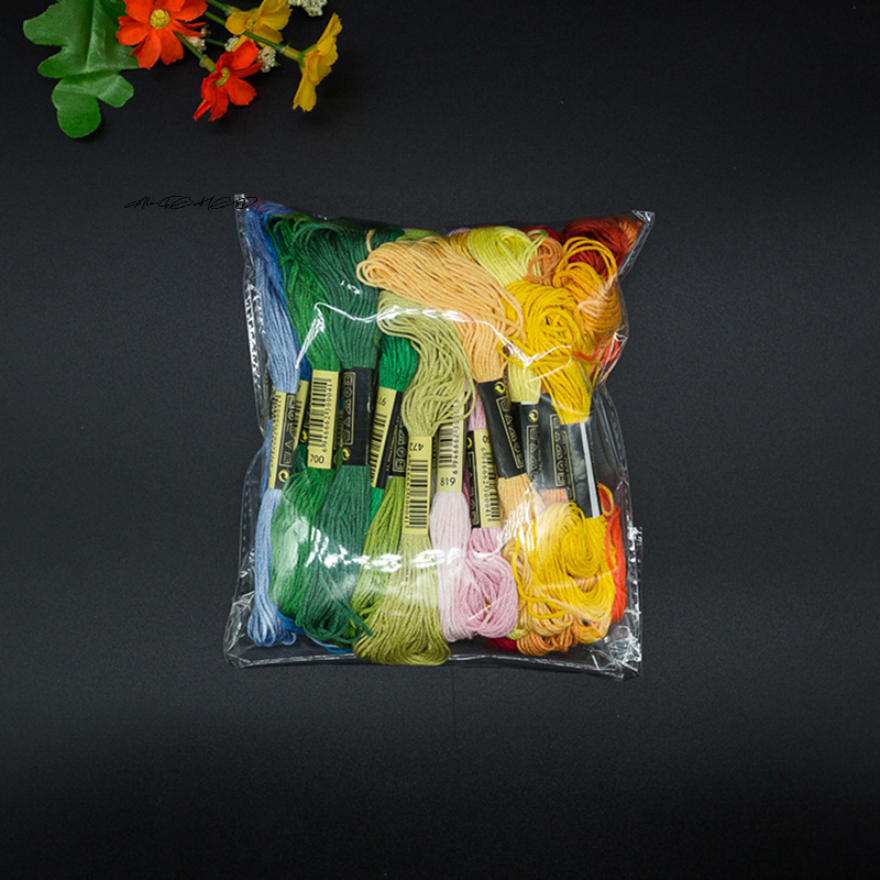 24/100/50 Multicolor Cross Sti - Embroidery Floss Thread review and price