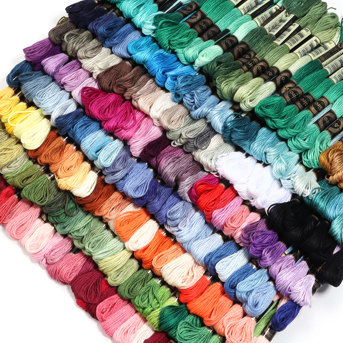6Pcs/Lot Multicolor Polyester  - Embroidery Floss Thread review and price