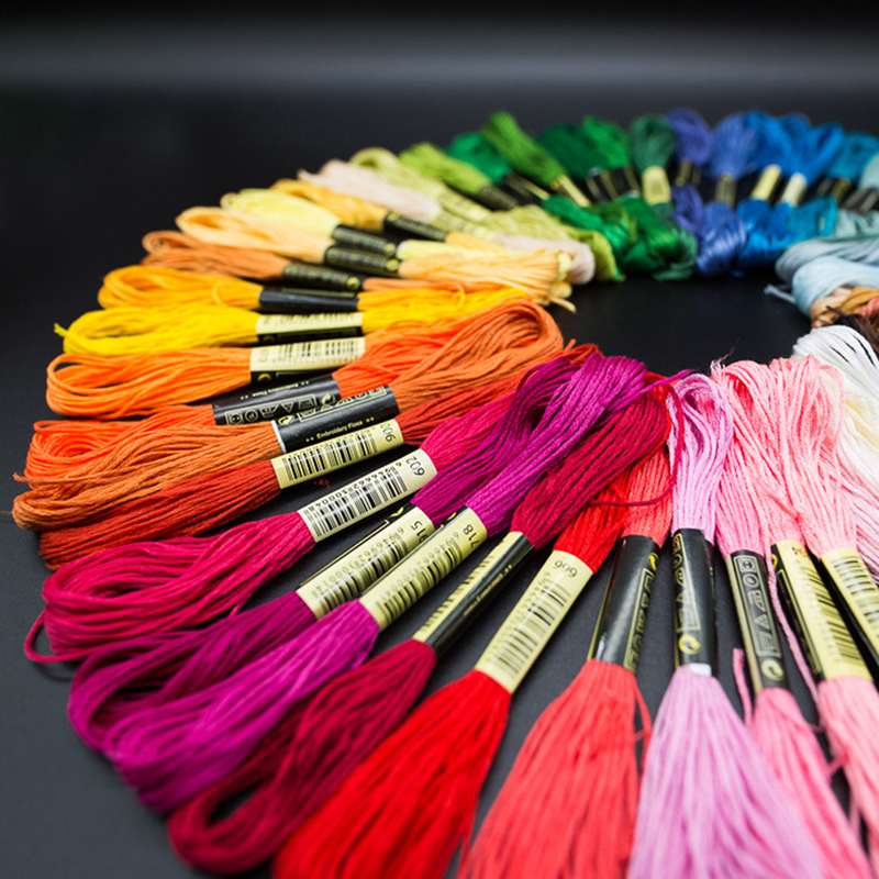 C 24/100/50 Multicolor Cross   - Embroidery Floss Thread review and price