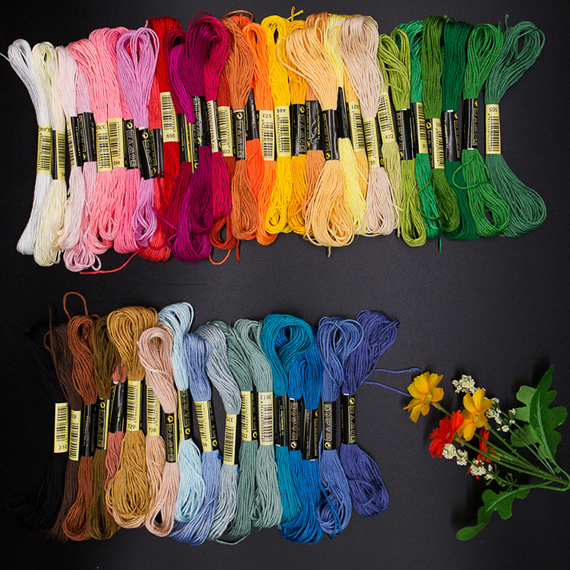 C 24/100/50 Multicolor Cross   - Embroidery Floss Thread review and price