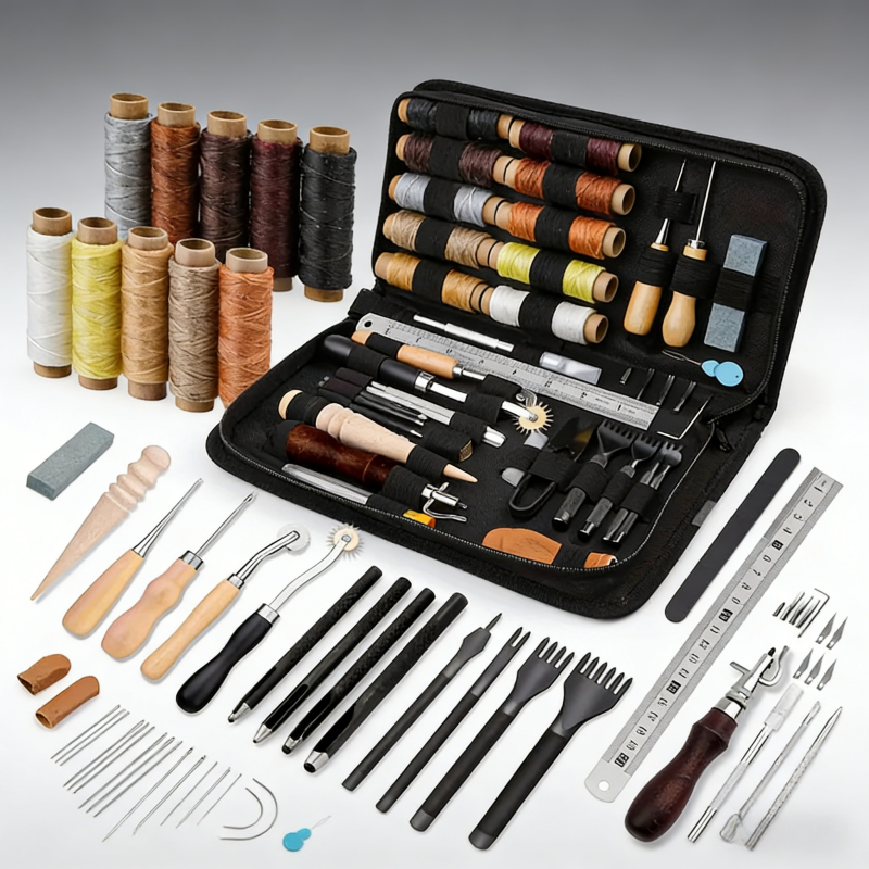 Shoe leather sewing kit with a - Sewing Thread Production review and price
