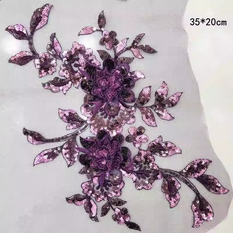 Multi Colored Sequins, Three-d - Sewing Embroidery Fabric review and price
