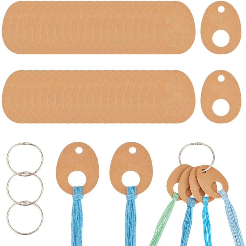 100Pcs Teardrop Floss Thread D - Embroidery Floss Thread review and price