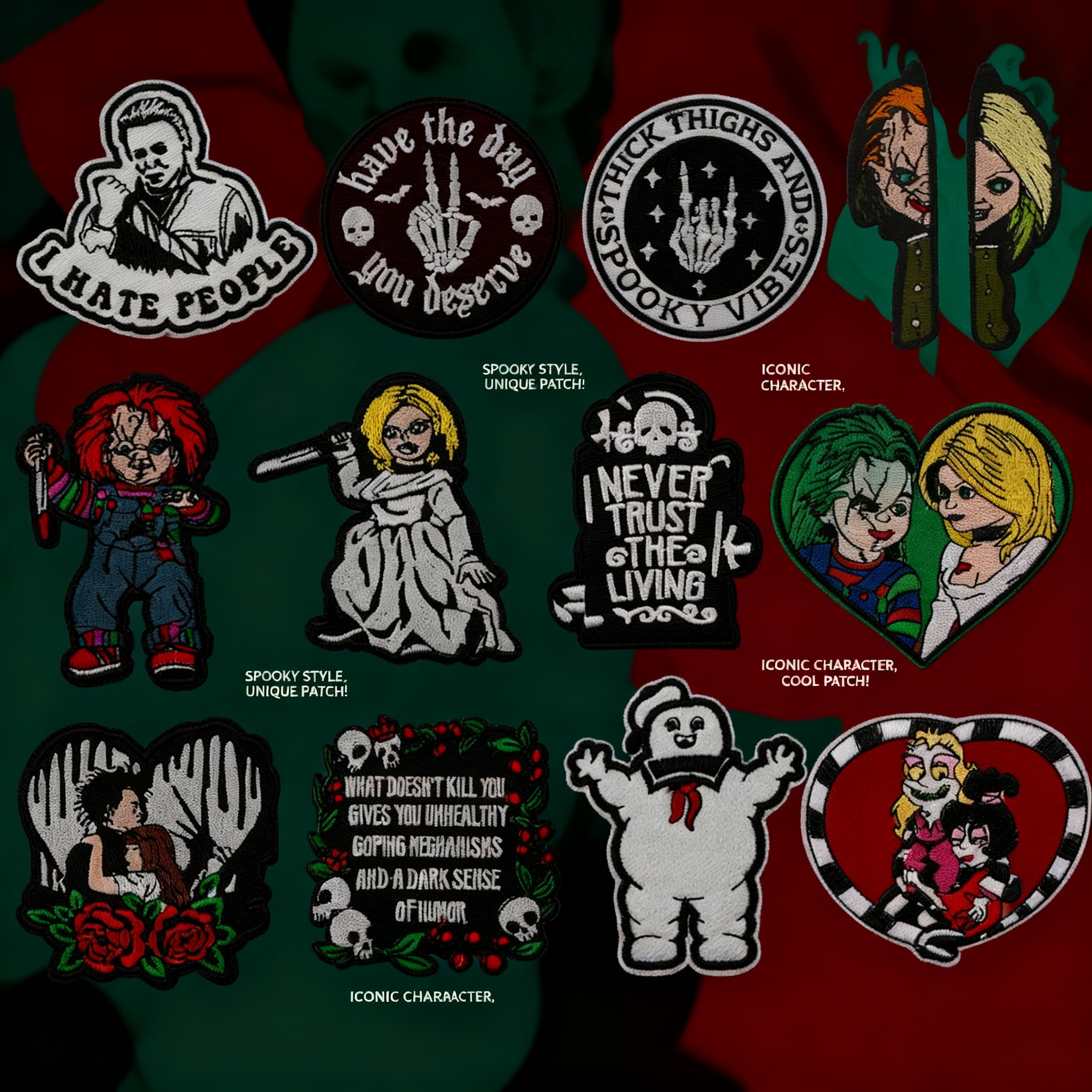 Halloween Horror Movie Embroid - Iron On Patch review and price